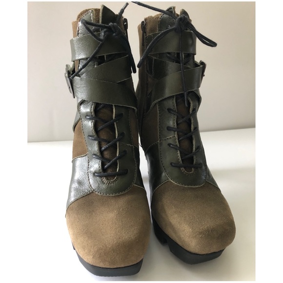 LIKE SMUG BY PROPHECY ANKLE BOOTS SIZE US 7/ EUR 37 - Picture 4 of 11